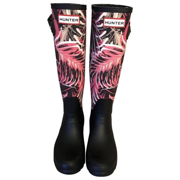 Hunter Shoes - Hunter Boot Original Tall Jungle-Print Boots